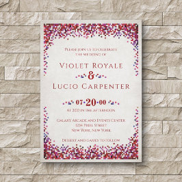 Convites Casamento de Geek de Vídeo