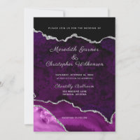 Casamento de Geodo Glitter Glitter de Prata Rosa P