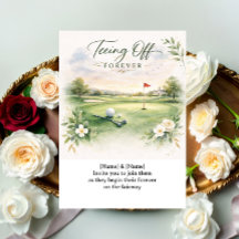 CASAMENTO DE GOLF Vamos Fazer uma Par-Tee Convidan