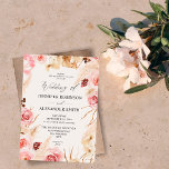 Convites Casamento de Grama de Pampas Florais Boêmian Pink<br><div class="desc">Prepare seus convidados para seu maravilhoso casamento boêmico com seus Boho Bohemian Pink & Beige Floral Pampas Grass Invances.</div>