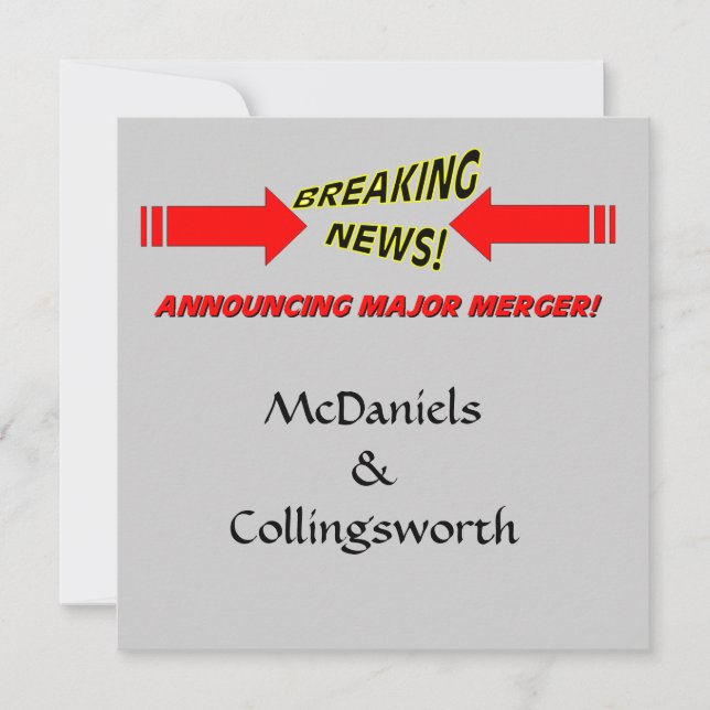 Convites Casamento de Grande Fusão Salve a Data (Frente)