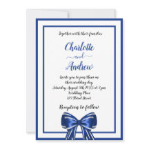 Casamento de guião arco branco-azul-real