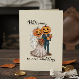 Convites Casamento de Halloween 