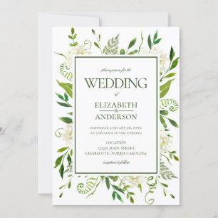 Convites Casamento de Hortênsia Branca