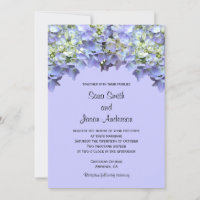Casamento de Hydrangea Roxo