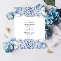 Casamento de Hydrangeas Azul