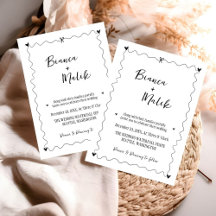 Casamento de ilustração preto desenhado à mão