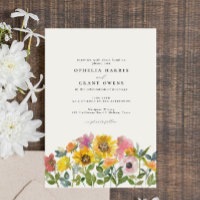 Casamento de Jardim de Girassol Rosa Amarelo