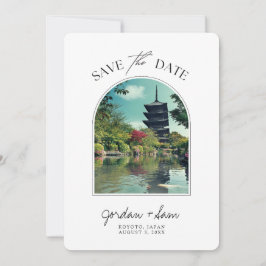 Convites Casamento de Koyoto no Japão Salve a Data