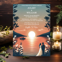 Casamento de lagoas de Montanha Lakeside