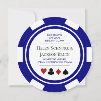 Casamento De Las Vegas Salva O Poker Chip