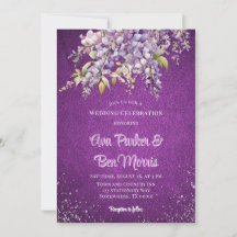 Casamento de luxo com Lúxia Roxa Wisteria Silver G