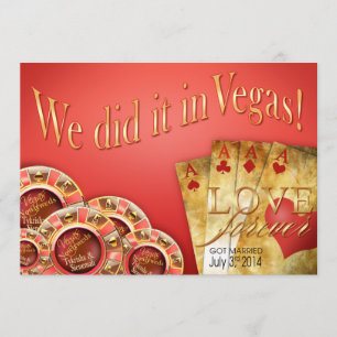 Convites Casamento de Luxo Coral Gold Las Vegas