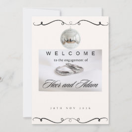 Convites Casamento de Luxo Prata e Diamante