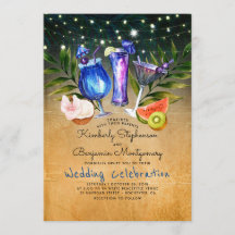 Casamento de Luzes Tropicais de Praia