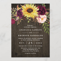 Casamento de Madeira Rústica com Rosas vermelhas d