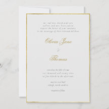 Casamento de marfim de quadro Dourado com classe m