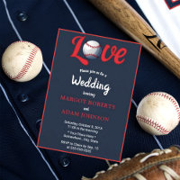 Casamento de Marinho Floral de Baseball Love Burgu