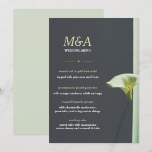 Convites Casamento de Menu