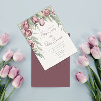 Casamento de Mola Simples de Aquarela Elegante