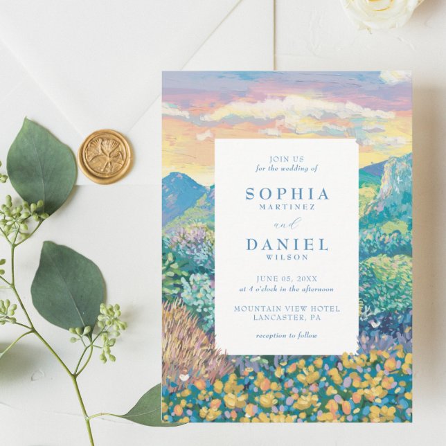 Convites Casamento de Montanha (Criador carregado)