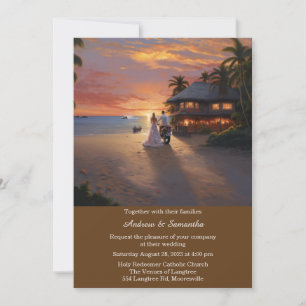 Convites Casamento de Motocicleta Personalizado