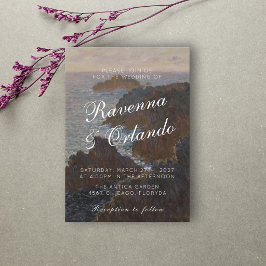Convites Casamento de Museu de Arte Fina Claude Monet Inspi