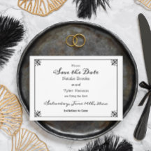 Casamento de Narrador Negro e Branco Salvar a Data