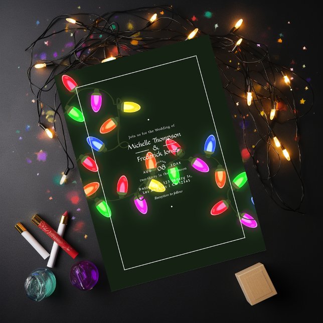 Convites Casamento de Natal (Criador carregado)