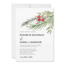 Casamento de Natal com Verduras Festivas