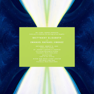 Convites Casamento de Noivas Moderno de Chartreuse