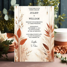 Casamento de Ombre Brown do outono de Boho Russo d