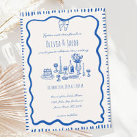 Casamento de Onda de Arco Escrivável Desenhado à M