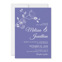 Casamento de orquídeas brancas de periwinkle flora