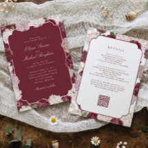 Casamento de Outono/Inverno Borgonha Hortênsia Tud