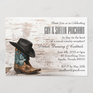 Convites Casamento de País