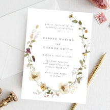 Casamento de Pampas de Wreath de Flores Selvagens 