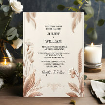 Casamento de papel Linen com duas folhas de Tecido