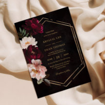 Casamento de Peões Florais Rosa-Rosa-Blush Moody B