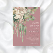 Casamento de Peônias Florais Rosa Elegante