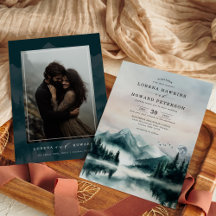 Casamento de Pinheiros das Montanhas Moody Waterco