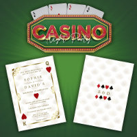 Casamento de pôquer em Las Vegas, Dourado Branca, 