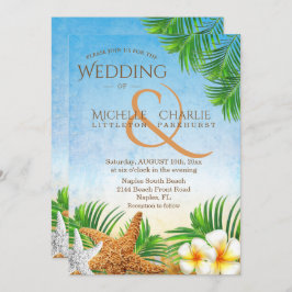Convites Casamento de Praia Costeira