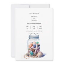 Casamento de praia em jar centerole, Seashells Gla
