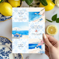 Casamento de praia grega Santorini