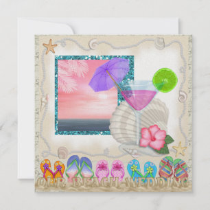 Convites Casamento de Praia - SRF