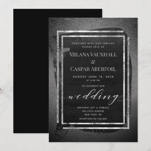 Convites Casamento de Práticas de Prata e de Prata Torrada
