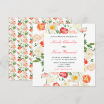 Casamento de primavera de Tulipas e Daffodils