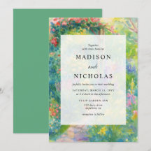 Casamento de Primavera Floral em Aquarela Capricho