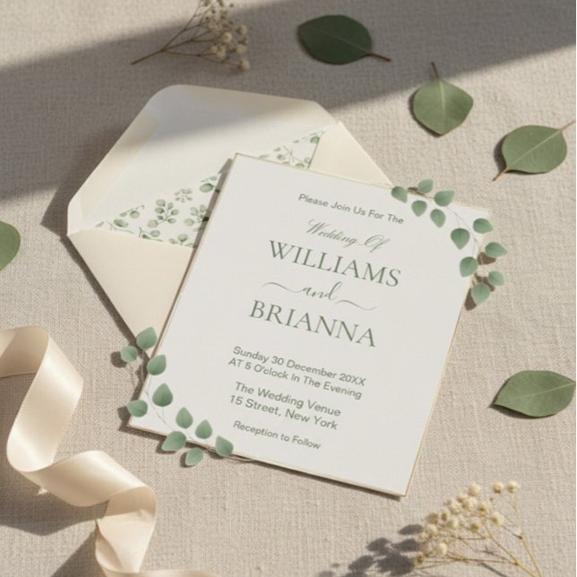 Convites Casamento de Quadro Dourado Geométrico Moderno Min (Criador carregado)